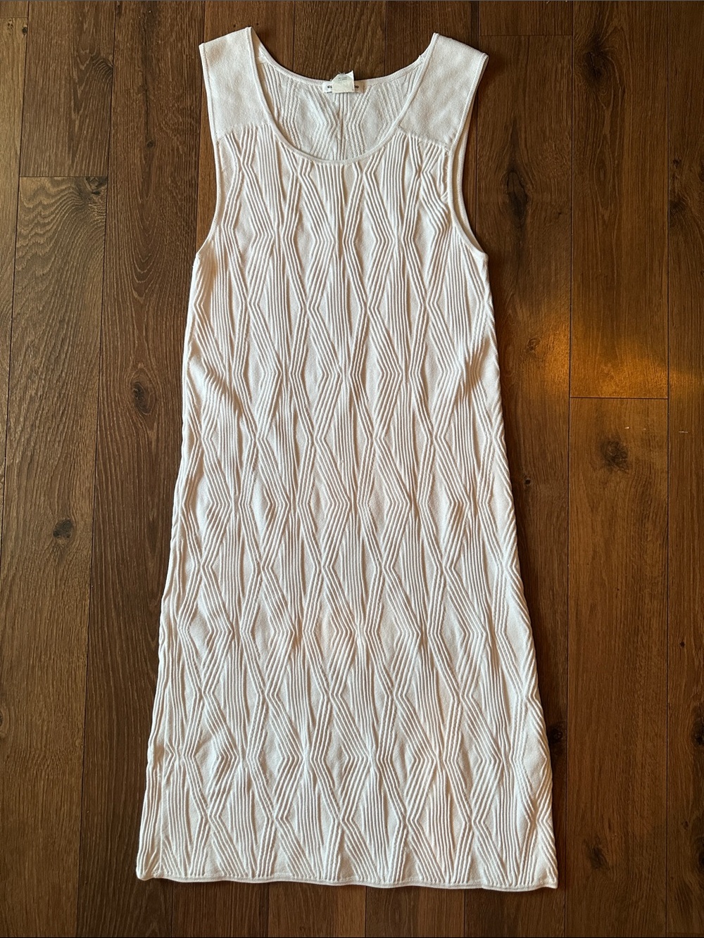 Club Monaco White Textured Dress. XS